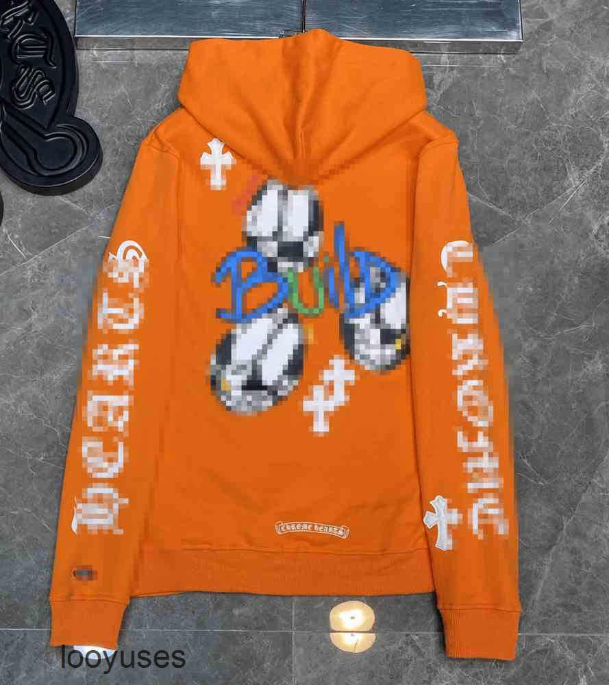 Hoodies Sweater Chromee Hearts Chromee Street Ch Crowe' Heart Cross Leisure Hip Hop High Hooded Pullover Hoodie 8302, Orange
Hoodies Sweater Chromee Hearts Chromee Street Ch Crowe' Heart Cross Leisure Hip Hop High Hooded Pullover Hoodie 8302, Orange