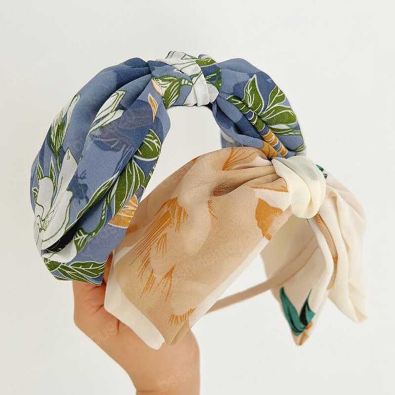 Fashion Women Headbands Double Layer Big Bowknot Hairband Vintage Flower Print Hair Hoop Femme Summer Hair Accessories
Fashion Women Headbands Double Layer Big Bowknot Hairband Vintage Flower Print Hair Hoop Femme Summer Hair Accessories