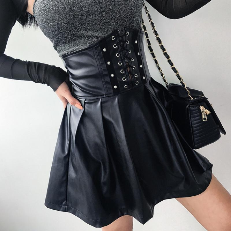 Skirts Est Fashion Gothic Harajuku Female Zipper Pleated Slim Black Skirt Dark Punk For Women StreetwearSkirts
Skirts Est Fashion Gothic Harajuku Female Zipper Pleated Slim Black Skirt Dark Punk For Women StreetwearSkirts