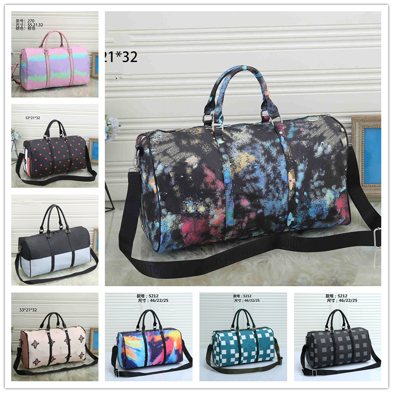 40+ Colors Brand Bandouliere KP 50cm Women Handbag Luxury Designers Bag Men Travel Bags High Quality Duffle Leather Luggage Capacity Tote, With logo
40+ Colors Brand Bandouliere KP 50cm Women Handbag Luxury Designers Bag Men Travel Bags High Quality Duffle Leather Luggage Capacity Tote, With logo