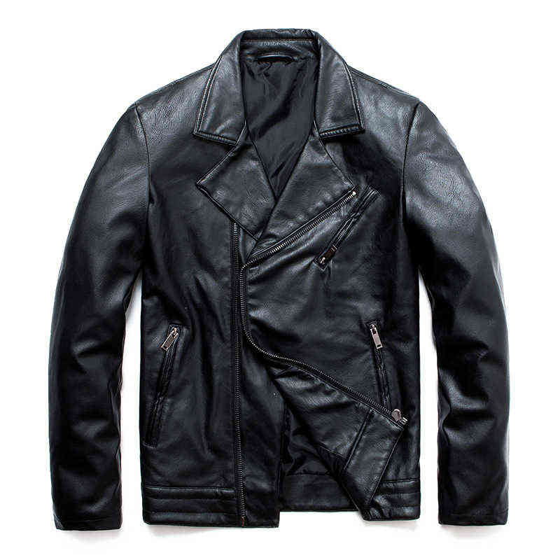 New Punk Rock Jacket Men Diagonal Zipper Motorcycle Leather Jacket Men Fashion Faux Leather Coat Jaqueta De Couro Masculina T220728, Black
New Punk Rock Jacket Men Diagonal Zipper Motorcycle Leather Jacket Men Fashion Faux Leather Coat Jaqueta De Couro Masculina T220728, Black