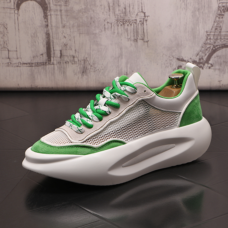 Luxury Designers Lace Up Dress Wedding Party Shoes Fashion Lace-Up mesh Breathable Casual Sneakers Round Toe Thick Bottom Business Driving Walking Loafers W112, White green
Luxury Designers Lace Up Dress Wedding Party Shoes Fashion Lace-Up mesh Breathable Casual Sneakers Round Toe Thick Bottom Business Driving Walking Loafers W112, White green