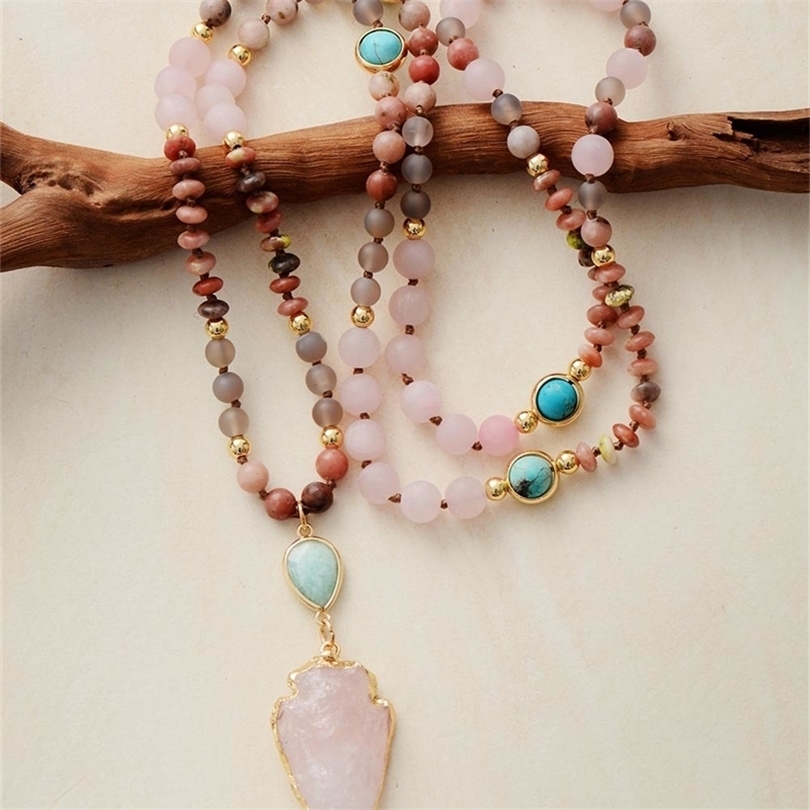 New Frosted Natural Stones Arrowhead Charm Pendant Necklace Women Turquoises ite Ethnic Necklace Jewelry Wholesale 201013
New Frosted Natural Stones Arrowhead Charm Pendant Necklace Women Turquoises ite Ethnic Necklace Jewelry Wholesale 201013