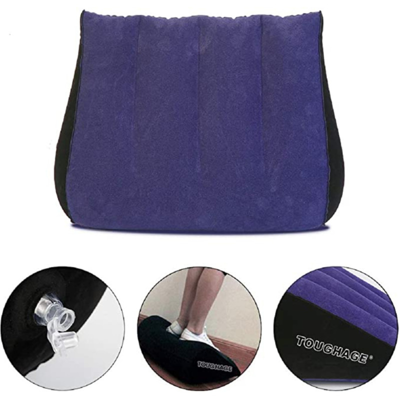 sexy Toys Wedge Pillow Position Cushion Triangle Inflatable Ramp Furniture Couples ing For Deeper Support