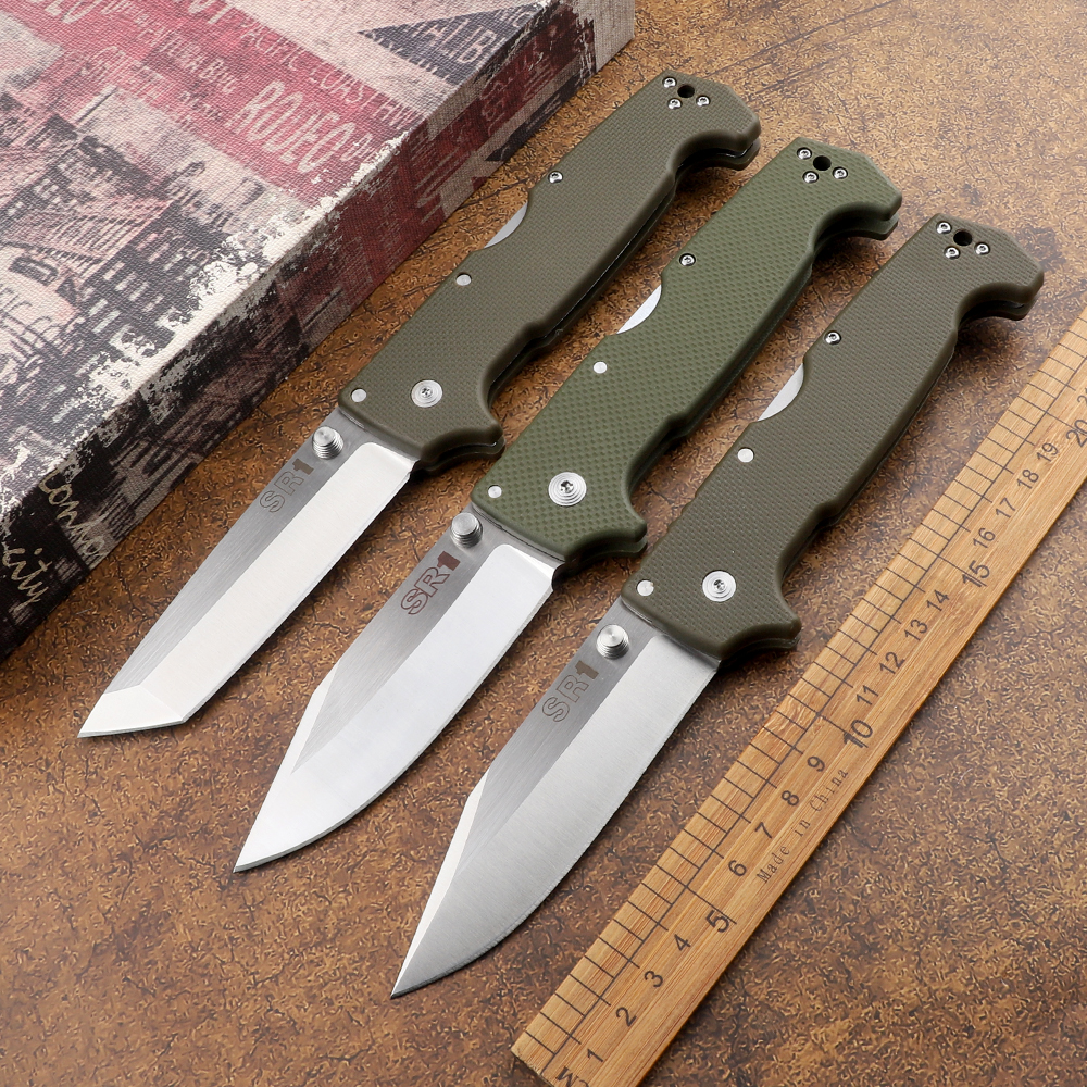 SR1 Folding Knife Mark S35VN Blade G10 Handle Copper Washer Hunting Tactical Outdoor EDC Tools Camping Self Defense Knife
SR1 Folding Knife Mark S35VN Blade G10 Handle Copper Washer Hunting Tactical Outdoor EDC Tools Camping Self Defense Knife
