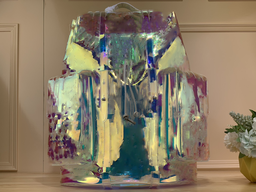 Designer Christopher GM Rucksack Backpack Bag M44766 Monogram Prism Old Flower Keepall 50 Transparent Laser Travel Shoulder Bags Outdoor Sports 44-49-22CM, Customize
Designer Christopher GM Rucksack Backpack Bag M44766 Monogram Prism Old Flower Keepall 50 Transparent Laser Travel Shoulder Bags Outdoor Sports 44-49-22CM, Customize