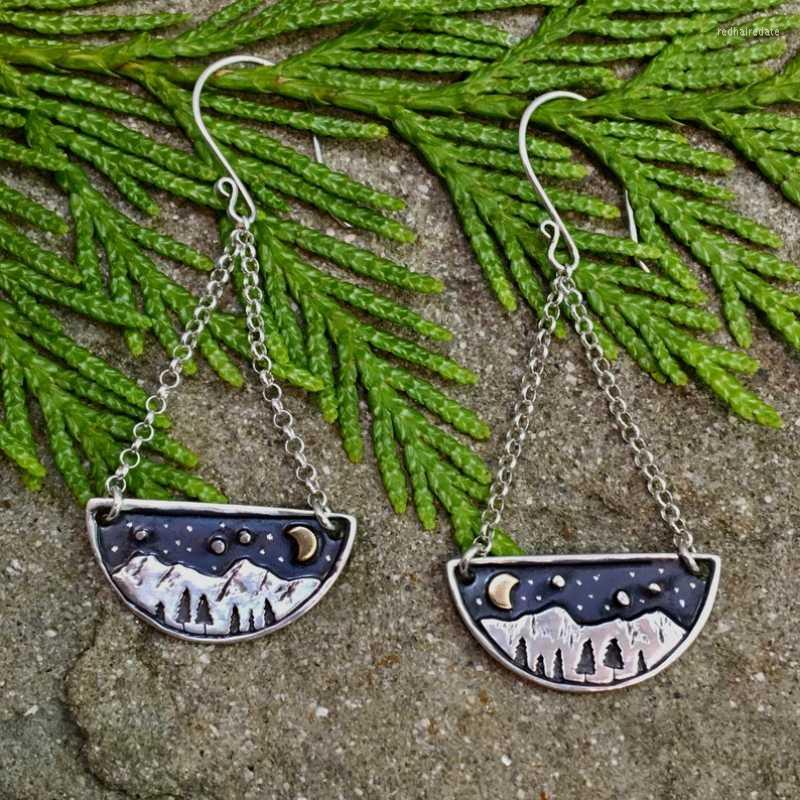 Dangle & Chandelier Vintage Creative Mountain Moon Star Pendant Earrings Charm Fashion Women Bohemian Jewelry Party Gift Accessories Earring
Dangle & Chandelier Vintage Creative Mountain Moon Star Pendant Earrings Charm Fashion Women Bohemian Jewelry Party Gift Accessories Earring