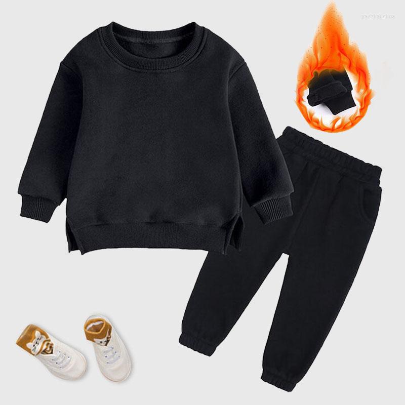 Clothing Sets Children's Autumn And Winter Suit Plus Velvet Warm Sweatshirt Cotton Casual Boys Girls Pullover Pants Girl Clothes 2PcsClo, As picture
Clothing Sets Children's Autumn And Winter Suit Plus Velvet Warm Sweatshirt Cotton Casual Boys Girls Pullover Pants Girl Clothes 2PcsClo, As picture