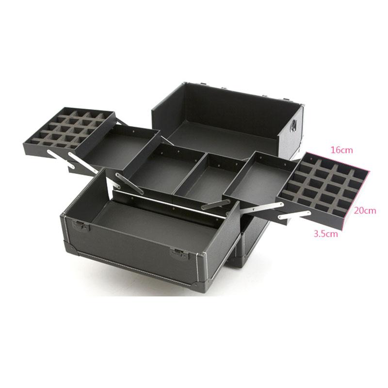 Suitcases Professional Makeup Artist Beauty Manicure Haircut Travel Hand Suitcase Pvc Leather Black Retro Large Folding Luxury Organizer
Suitcases Professional Makeup Artist Beauty Manicure Haircut Travel Hand Suitcase Pvc Leather Black Retro Large Folding Luxury Organizer