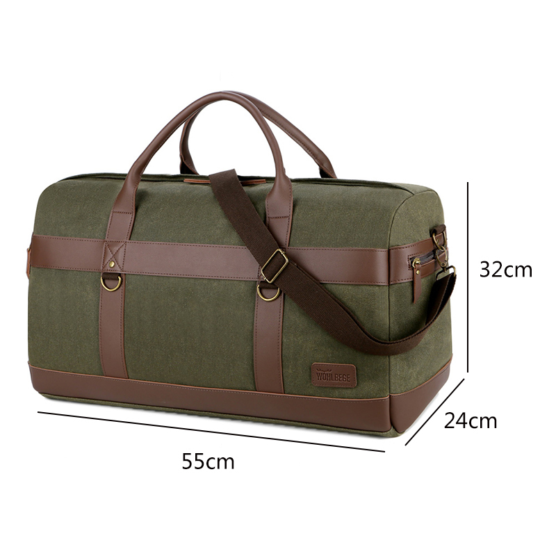 Men Canvas Tote Bag Exclusive Adventure s Travel Hand Luggage s Large Capacity Duffle s Weekender Women 220509