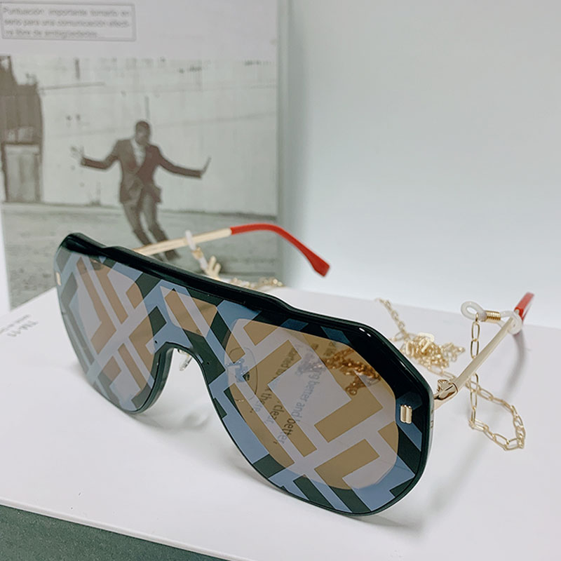 Green Evolution Sunglasses for Woman Designer metal temples F514 Retro Shades Square shield Sun Glasses Female Fashion Brand Vintage Oculos De Sol Fishing lunette