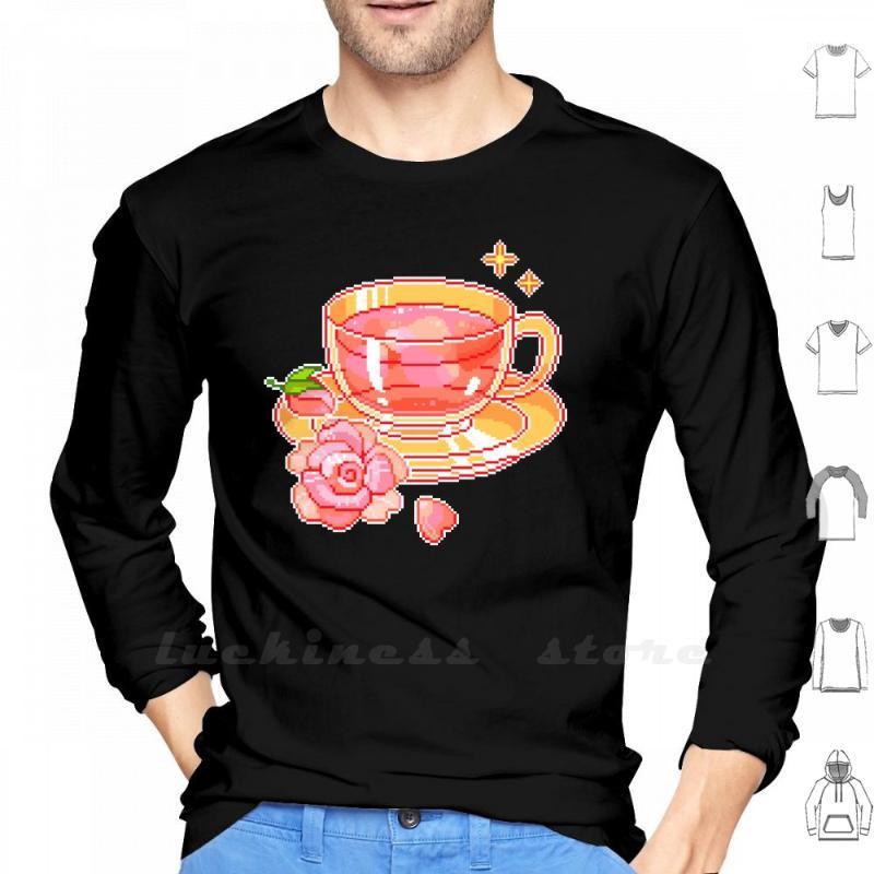 Men's T-Shirts Pixel Tea Long Sleeve Rose Floral Cute Kawaii Art Pixels Food Pink Peach, Teenlongsleeve-gray
Men's T-Shirts Pixel Tea Long Sleeve Rose Floral Cute Kawaii Art Pixels Food Pink Peach, Teenlongsleeve-gray