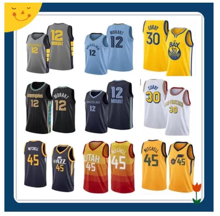 newcoming Ja 12 Morant basketball jersey Donovan 45 Mitchell Stephen 30 Curry city edtion blue white black''nba''Jerseys, As
newcoming Ja 12 Morant basketball jersey Donovan 45 Mitchell Stephen 30 Curry city edtion blue white black''nba''Jerseys, As