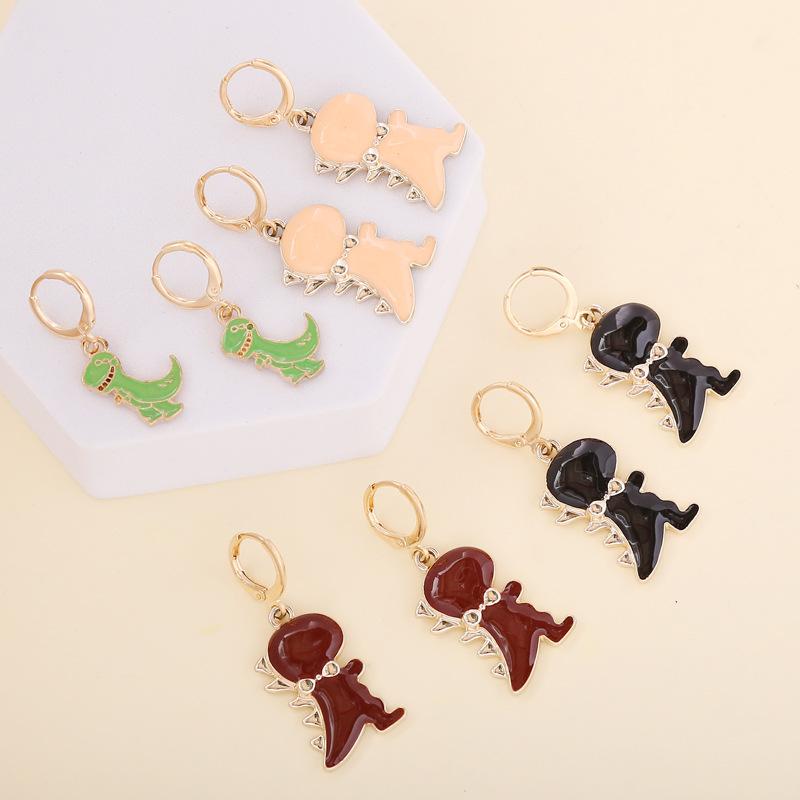 Dangle & Chandelier Personality Animal Dinosaur WOMAN EARRING Fashion Trend Cute STUD EARRINGS Temperament ACCESSORIES KL021
Dangle & Chandelier Personality Animal Dinosaur WOMAN EARRING Fashion Trend Cute STUD EARRINGS Temperament ACCESSORIES KL021