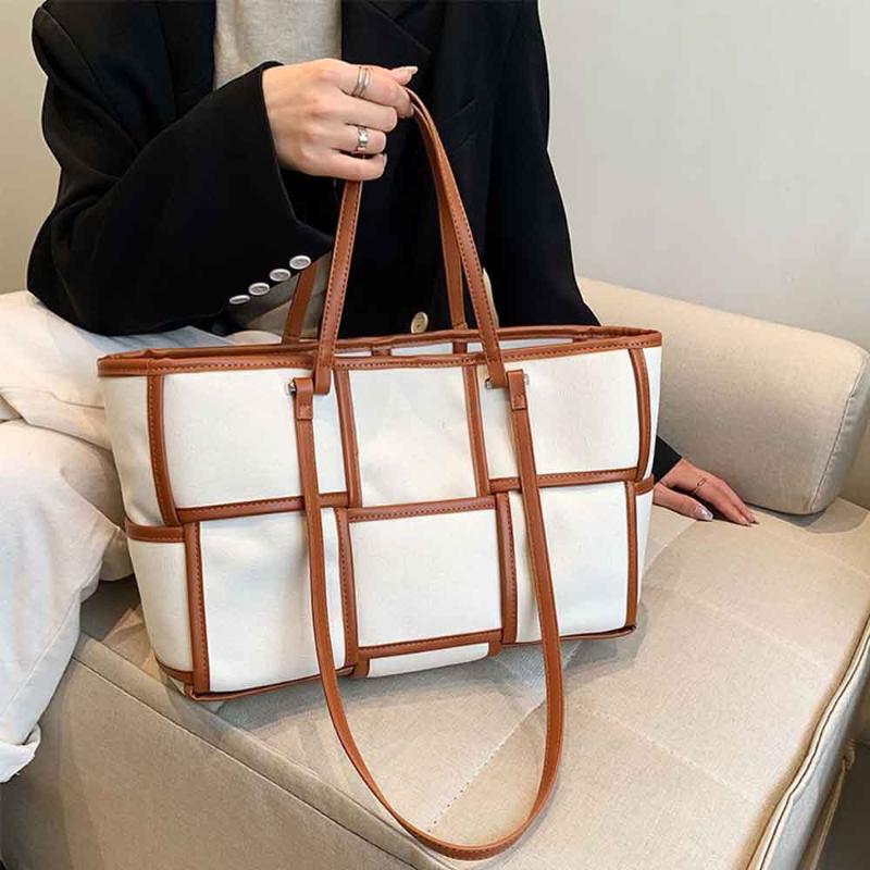 Oversized 43cm Woman Canvas Woven Bag Luxury Designer Large Shopper Tote High Quality Stylish Ladies Hand, Black
Oversized 43cm Woman Canvas Woven Bag Luxury Designer Large Shopper Tote High Quality Stylish Ladies Hand, Black
