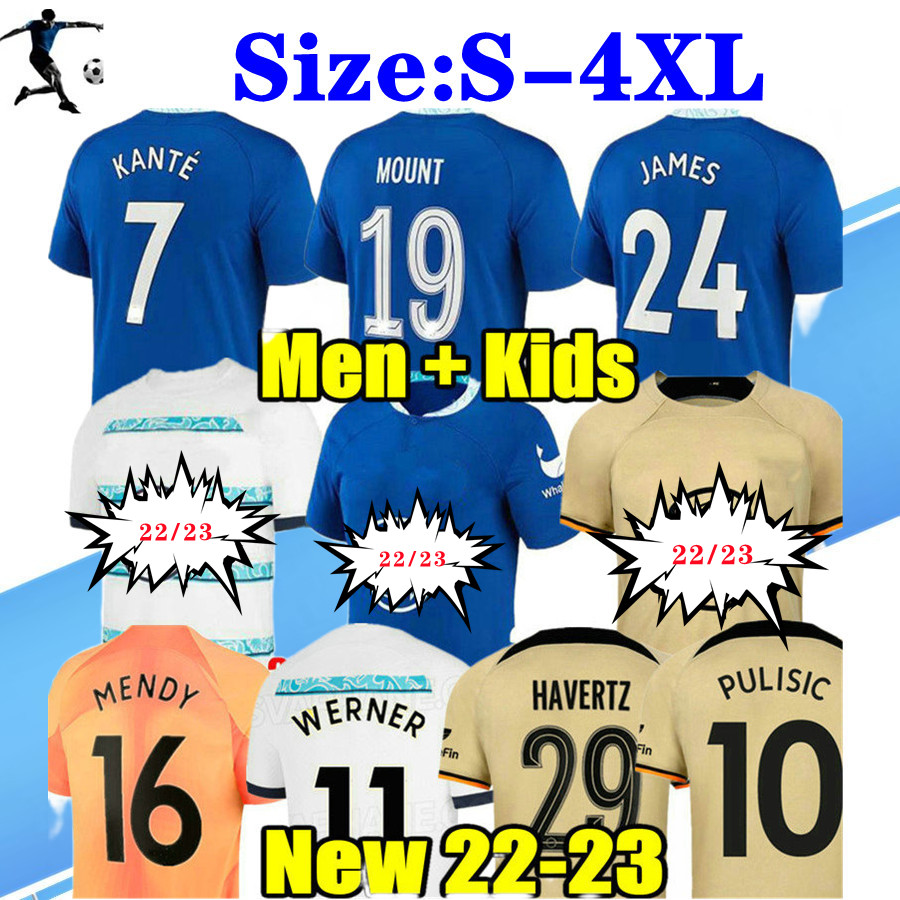 S-4XL 22 23 WERNER HAVERTZ CHILWELL ZIYECH CFCS Soccer Jerseys 2022 2023 PULISIC home blue away yellow Football Shirt KANTE MOUNT Men Kids set Kits women, Long sleeve home
S-4XL 22 23 WERNER HAVERTZ CHILWELL ZIYECH CFCS Soccer Jerseys 2022 2023 PULISIC home blue away yellow Football Shirt KANTE MOUNT Men Kids set Kits women, Long sleeve home