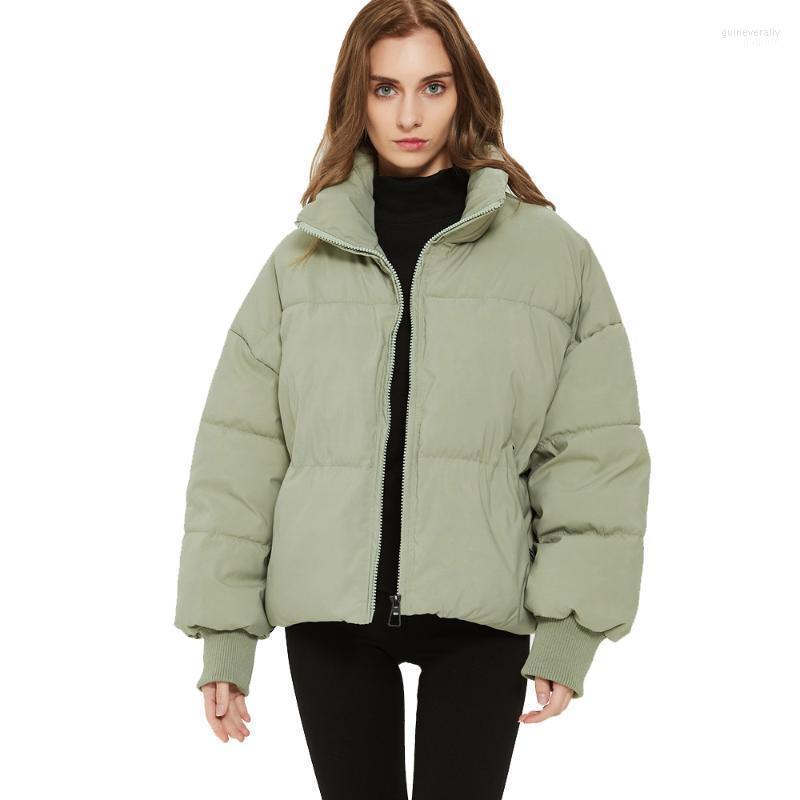 Women's Down & Parkas European And American Clothing For Autumn Winter Solid Color Zipper Design Cotton Jacket Bread 2022 Guin22, Black
Women's Down & Parkas European And American Clothing For Autumn Winter Solid Color Zipper Design Cotton Jacket Bread 2022 Guin22, Black
