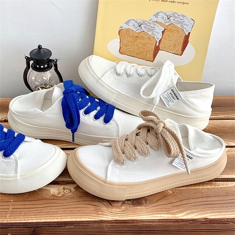 Sneakers Wanita Lucu Sepatu Tenis Putih Baris Selip Kanvas Platform Flat Vulkanisasi Kasual, Khaki
Sneakers Wanita Lucu Sepatu Tenis Putih Baris Selip Kanvas Platform Flat Vulkanisasi Kasual, Khaki