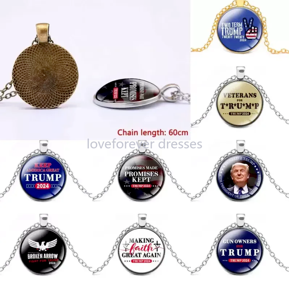 75PCS/DHL Donald Trump Necklace US President Election Accesseries Stainless Steel Tag Ill Be Back Keyring Keychain US Flag MAGA Slogan Sign Charms sxmy4
75PCS/DHL Donald Trump Necklace US President Election Accesseries Stainless Steel Tag Ill Be Back Keyring Keychain US Flag MAGA Slogan Sign Charms sxmy4
