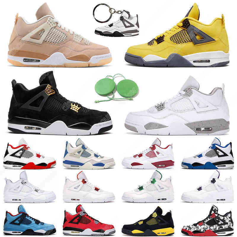 5.5-13 Mens basketball shoes 4s 4 guava ice Purple Metallic black cat white cement Desert Moss cool grey women men trainer sports sneakers
5.5-13 Mens basketball shoes 4s 4 guava ice Purple Metallic black cat white cement Desert Moss cool grey women men trainer sports sneakers