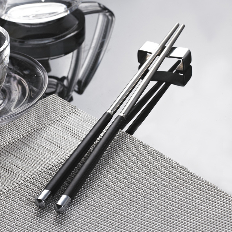 High Quality Stainless Steel Chopstick Chopstick Black
