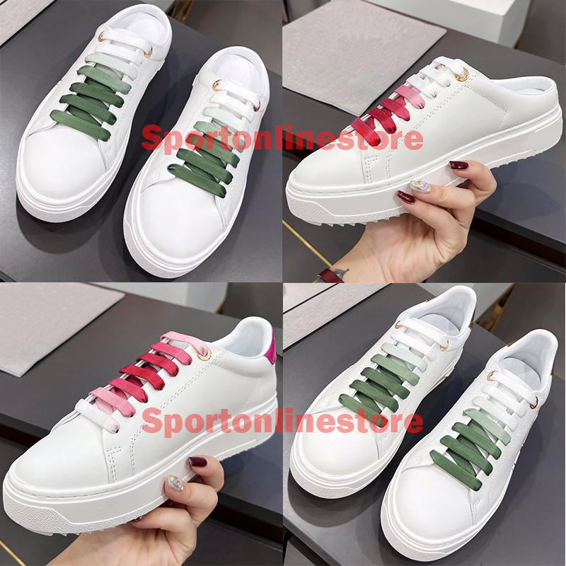 Designer Time Out Open Back Sneakers Casual Shoes For Men Women Luxury Fashion Top Quality Flat Outdoor Sports Trainers Leather 35-45 White Black Wholesale 2022 New, Color 1
Designer Time Out Open Back Sneakers Casual Shoes For Men Women Luxury Fashion Top Quality Flat Outdoor Sports Trainers Leather 35-45 White Black Wholesale 2022 New, Color 1