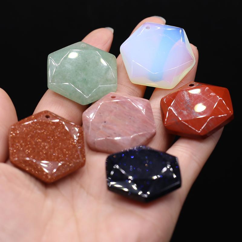 Pendant Necklaces Fine Star Of David Stone Pendants Hexagon Drill Hole Labradorite Tiger Eye For Jewelry Making Women Necklace Earring Gifts
Pendant Necklaces Fine Star Of David Stone Pendants Hexagon Drill Hole Labradorite Tiger Eye For Jewelry Making Women Necklace Earring Gifts