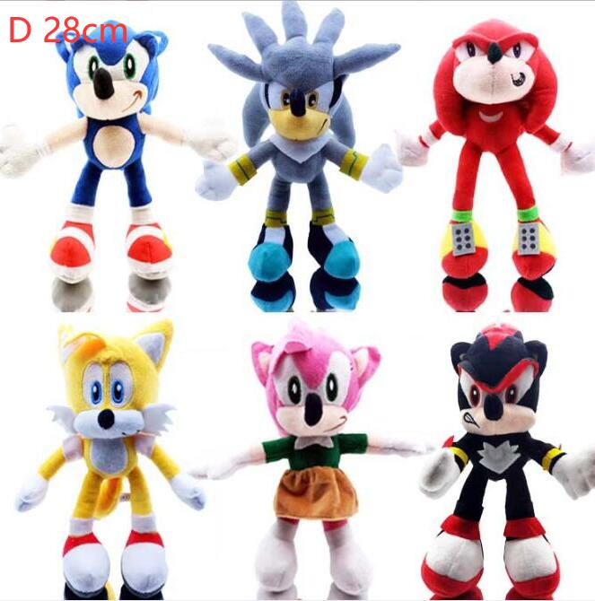 Hot Super Sonic Mouse Plush Toy Multi Style Friend Stuff Plush with PP cotton filled Doll Birthday Gift