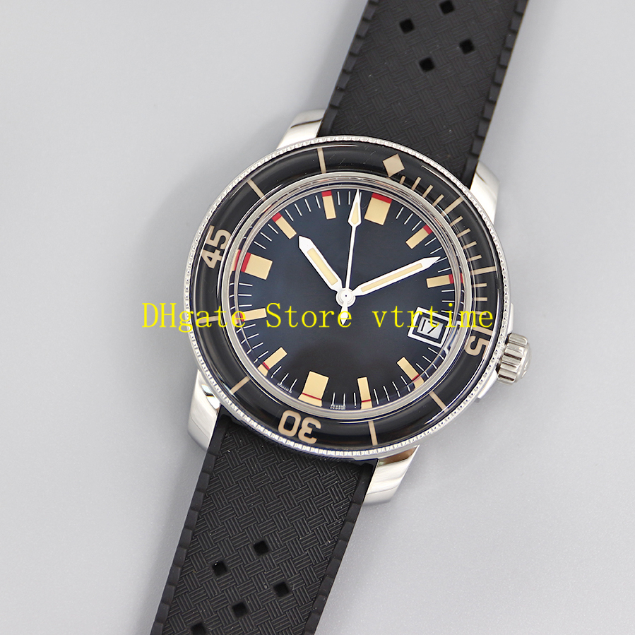 Z Factory Watches 904L With Original Box Mens 40mm Fifty Fathoms 5008B Correct card number A1151 Mens Automatic Waterproof Watch, Black
Z Factory Watches 904L With Original Box Mens 40mm Fifty Fathoms 5008B Correct card number A1151 Mens Automatic Waterproof Watch, Black