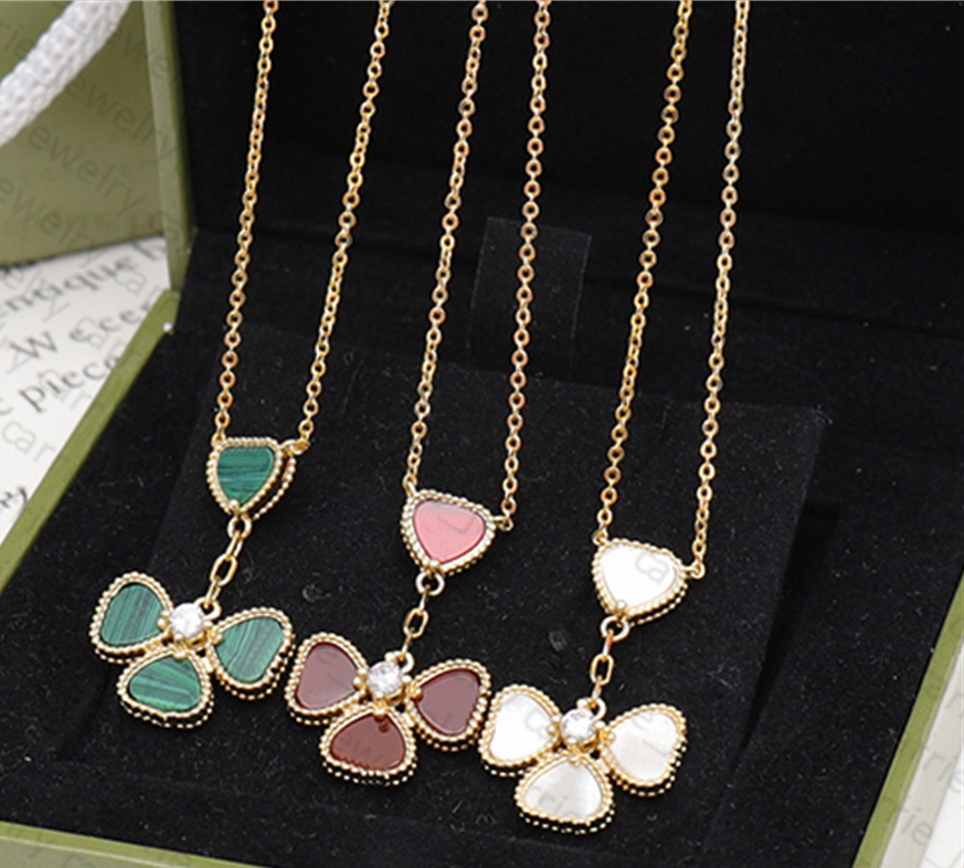 Woman Necklace Fashion Elegant Clover Necklaces Gift for Women Jewelry Pendant Highly Quality 18 Colors
Woman Necklace Fashion Elegant Clover Necklaces Gift for Women Jewelry Pendant Highly Quality 18 Colors