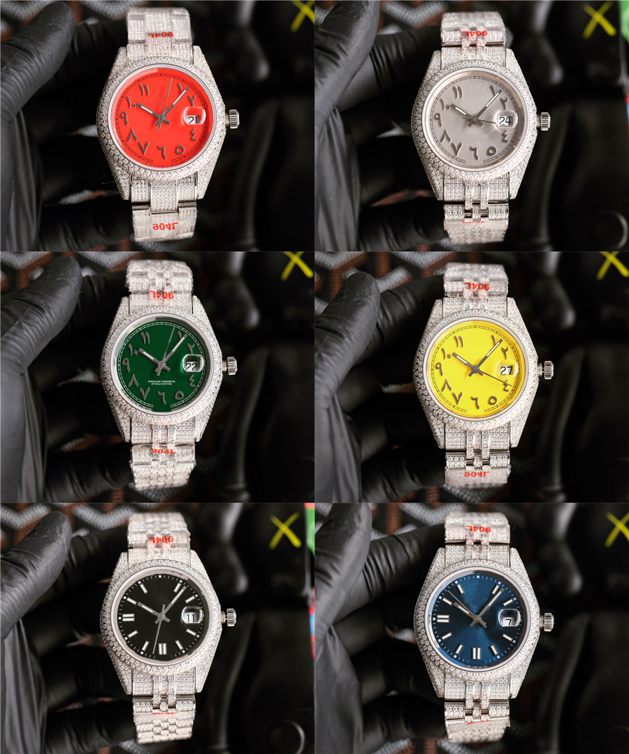 Men Watch Automatic Mechanical Watches Diamond Dial Strap Stainless Steel Watchband Date Sapphire Glass Mirror Waterproof Wristwatch With Original Box
Men Watch Automatic Mechanical Watches Diamond Dial Strap Stainless Steel Watchband Date Sapphire Glass Mirror Waterproof Wristwatch With Original Box
