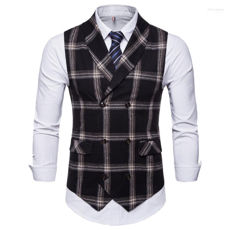 Men's Vests Men Vest Ready To Wear Black Wedding Prom Waistcoat Casual Full Collar 2 Pockets 6 Buttons Phin22
Men's Vests Men Vest Ready To Wear Black Wedding Prom Waistcoat Casual Full Collar 2 Pockets 6 Buttons Phin22