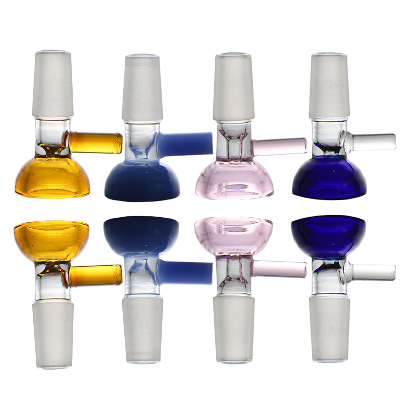 Colorful 14mm 18mm Glass Bowls Smoking Slide With Round Rod Handle Filter 6 Colors Thick Bowl Sandy Joints For Bong Hookah Water Pipe
Colorful 14mm 18mm Glass Bowls Smoking Slide With Round Rod Handle Filter 6 Colors Thick Bowl Sandy Joints For Bong Hookah Water Pipe