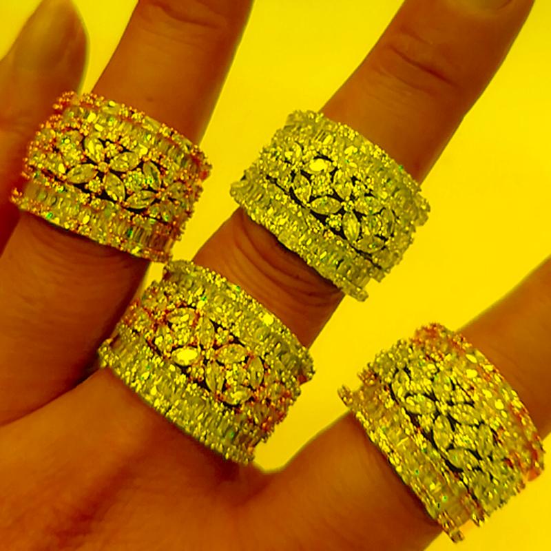 Wedding Rings Luxury Geometry Bold Statement For Women Bridal Engagement Jewelry Cubic Zirconia CZ Accessories RingsWeddingWedding
Wedding Rings Luxury Geometry Bold Statement For Women Bridal Engagement Jewelry Cubic Zirconia CZ Accessories RingsWeddingWedding