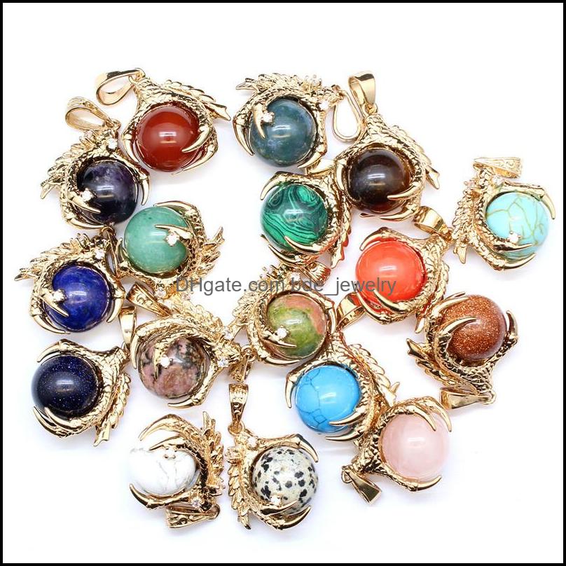 Charms Dragon Claw Round Stone Rose Quartz Crystal Pendant Healing Pink Crystals Fashion Jewelry Making Wholesale Drop Del Bdejewelry Dhtk1
Charms Dragon Claw Round Stone Rose Quartz Crystal Pendant Healing Pink Crystals Fashion Jewelry Making Wholesale Drop Del Bdejewelry Dhtk1