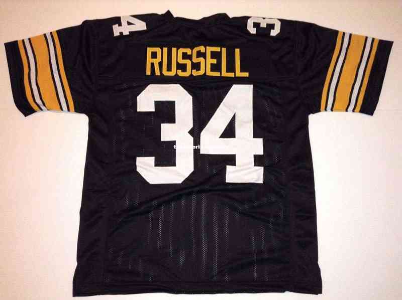 custom Stitched #34 Andy Russell Black MITCHELL & NESS Jersey Men's Football Jerseys Rugby 
custom Stitched #34 Andy Russell Black MITCHELL & NESS Jersey Men's Football Jerseys Rugby