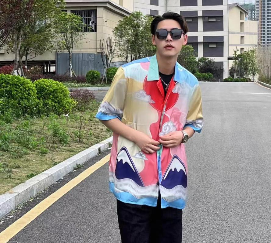 Men' Casual Shirts As597 Fashion Men' 2022 Runway Luxury European Design Party Style ClothingMen, Multi
Men' Casual Shirts As597 Fashion Men' 2022 Runway Luxury European Design Party Style ClothingMen, Multi