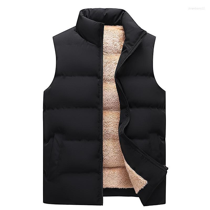 Men's Vests 2022 Sleeveless Jacket Stand Collar Vest Man Casual Solid Warm Waistcoat Men Stra22, Black
Men's Vests 2022 Sleeveless Jacket Stand Collar Vest Man Casual Solid Warm Waistcoat Men Stra22, Black