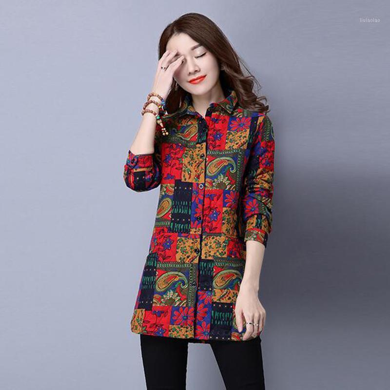 Women's Blouses & Shirts Nice Autumn Fashion Women Ethnic Style Print Linen Cotton Long Sleeve Loose Blouse Casual Vintage Plus Thick Tops L, Blue
Women's Blouses & Shirts Nice Autumn Fashion Women Ethnic Style Print Linen Cotton Long Sleeve Loose Blouse Casual Vintage Plus Thick Tops L, Blue