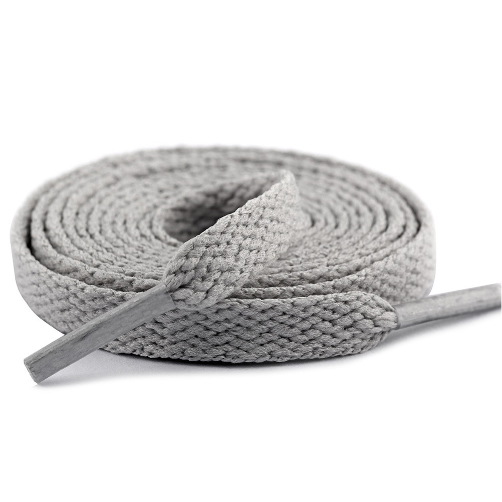 Shoelaces Accessories single Layer Flat Webbing Shoelaces Polyester Hollow for White Shoes Black Colorful Shoelace