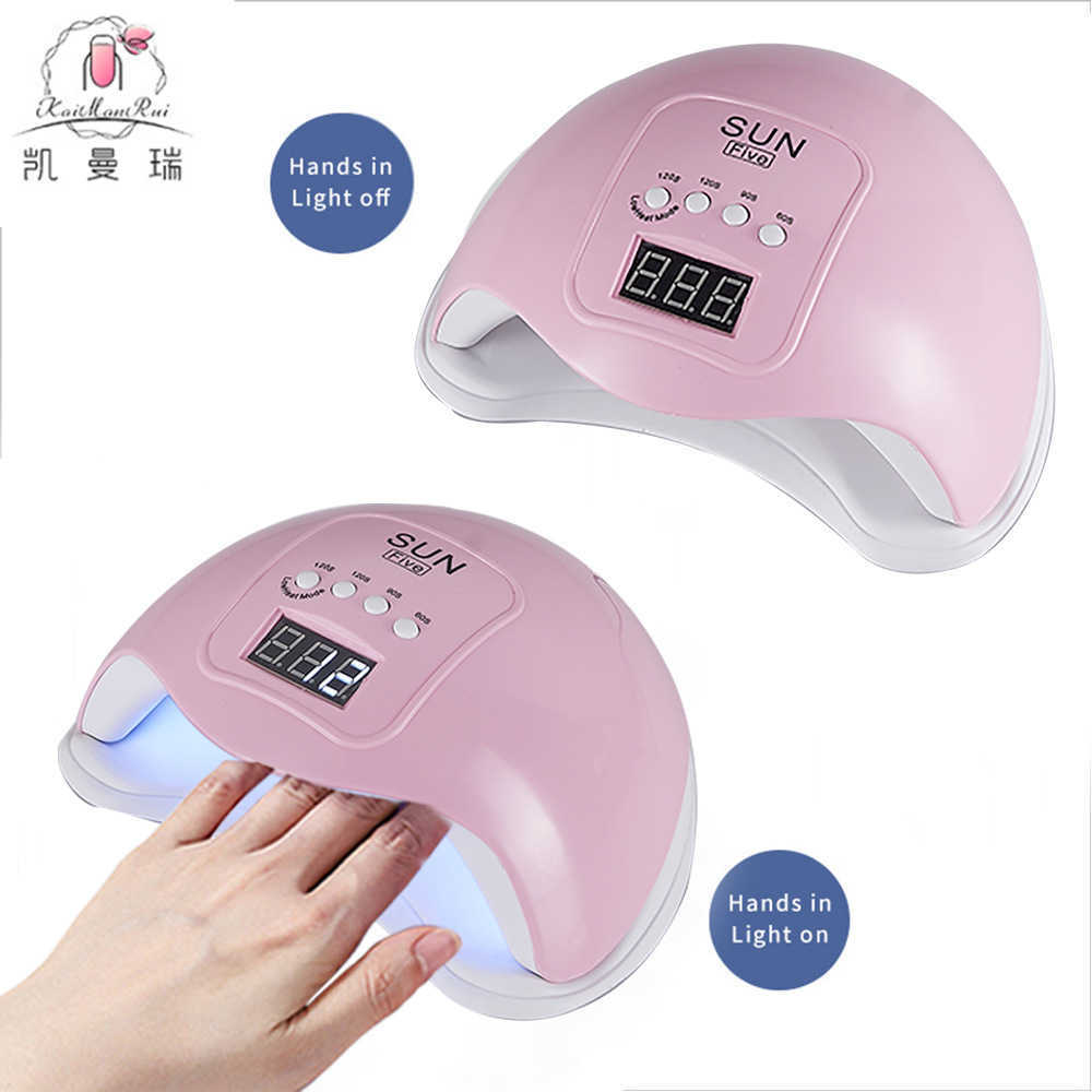 Nail Enhancement Lamp Phototherapy Lamp Fast Drying Four Gear Intelligent Phototherapy Machine Led Non Black Hand Nail Baking Lamp Lampara Para Hornea