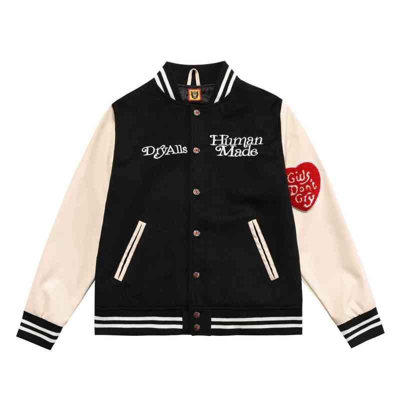 College Baseball Jacket Don't Cry Girls Faux Leather Patchwork Bomber Jacket High Quality Jacket Men' Women' Camperas De Mujer T220728, Red
College Baseball Jacket Don't Cry Girls Faux Leather Patchwork Bomber Jacket High Quality Jacket Men' Women' Camperas De Mujer T220728, Red