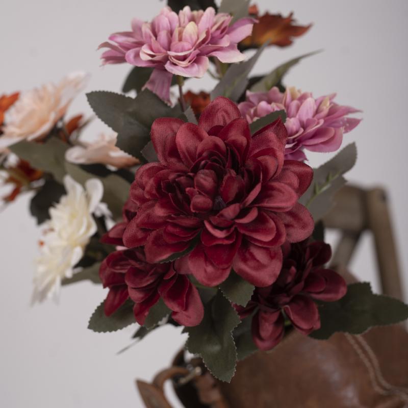 Decorative Flowers & Wreaths 1pc 3 Heads Dahlia Chrysanthemum Simulation Flower European Retro Artifical Silk Wedding Party Home Florals Dec, Dark pink
Decorative Flowers & Wreaths 1pc 3 Heads Dahlia Chrysanthemum Simulation Flower European Retro Artifical Silk Wedding Party Home Florals Dec, Dark pink