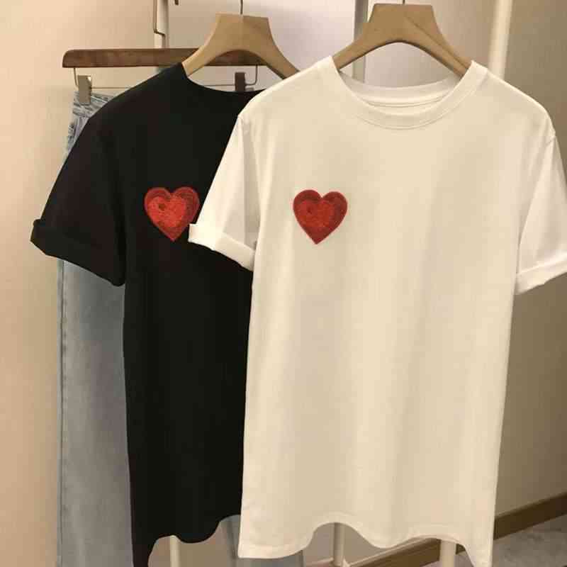 High Quality Palm 22 Angel Heart Embroidery Pin Men and Women Short Sleeve T-Shirt Fashion Brand PA Loose Cotton Round Neck Sweatshirt ins Hot Selling Couple Tops, White
High Quality Palm 22 Angel Heart Embroidery Pin Men and Women Short Sleeve T-Shirt Fashion Brand PA Loose Cotton Round Neck Sweatshirt ins Hot Selling Couple Tops, White