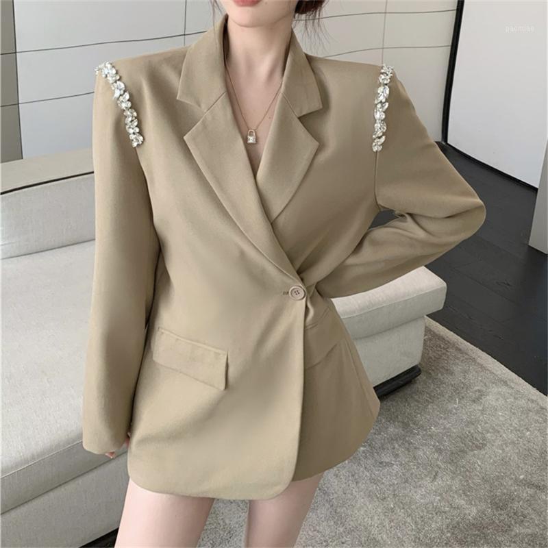 Women' Suits & Blazers Alien Kitty Khaki Stylish Solid Women Chic 2022 Slim Plus Size Elegant Streetwear Casual Loose Office Lady Coats, Photo color
Women' Suits & Blazers Alien Kitty Khaki Stylish Solid Women Chic 2022 Slim Plus Size Elegant Streetwear Casual Loose Office Lady Coats, Photo color