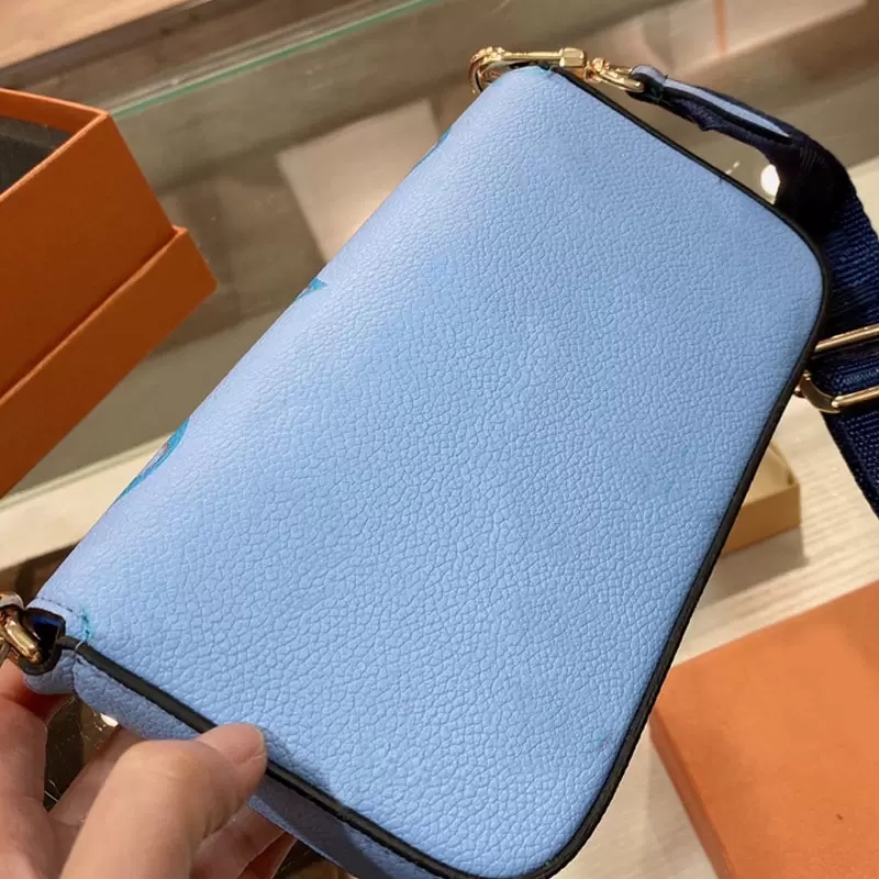 Fashion Shoulder Bags Women Handbags Wallet 3pcs Set Multi Pochette Classic Letter Old Flower Clucth Chain Crossbody Bag Purse Detchable Adjustable Tw