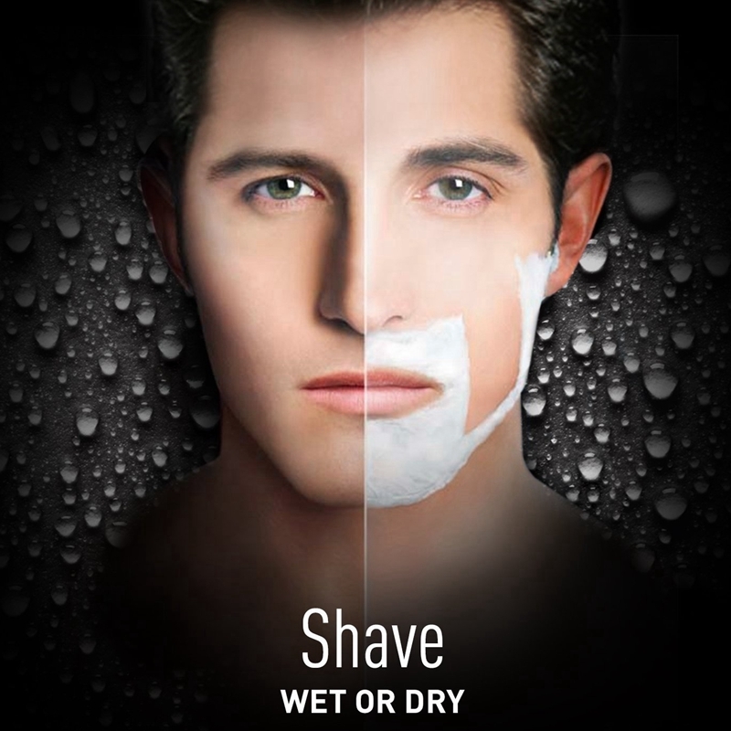 Original 4-blade powerful wet dry electric shaver for men beard stubble electric razor shaving machine rechargeable 220322