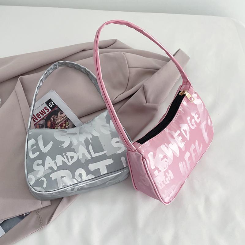 Evening Bags Ladies Shoulder Underarm Tote Casual Nylon Women Daily Small Handbags Vintage Letters Printing Female Simple BagsEvening, White
Evening Bags Ladies Shoulder Underarm Tote Casual Nylon Women Daily Small Handbags Vintage Letters Printing Female Simple BagsEvening, White