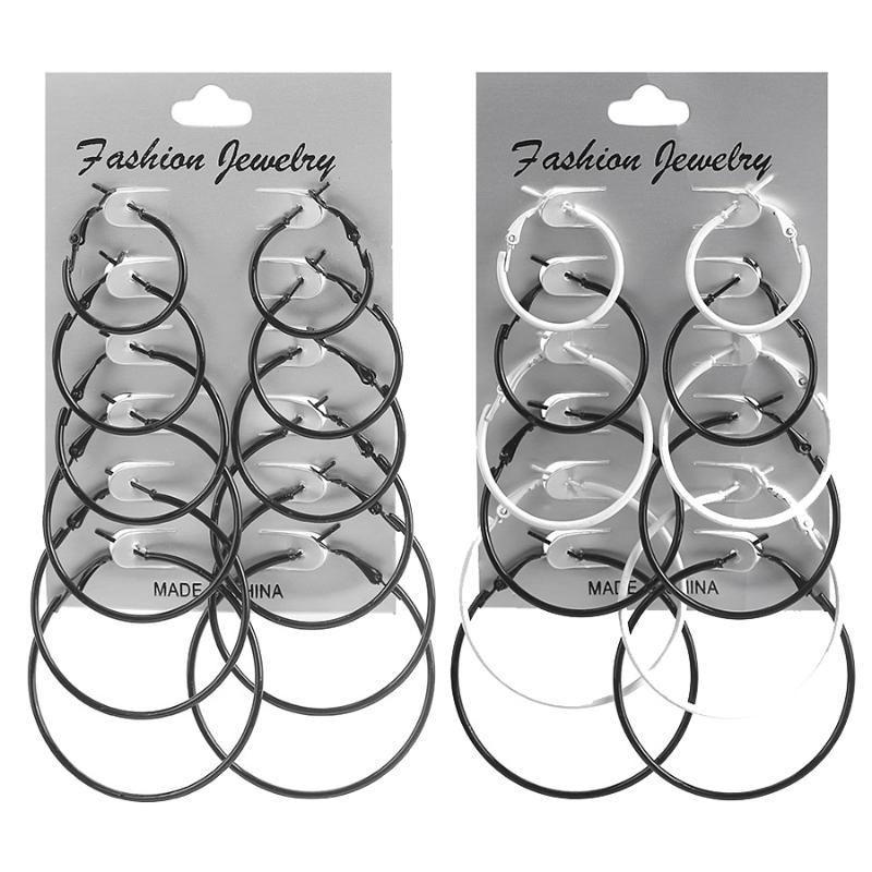 Hoop & Huggie Pairs Colorful Earrings Set For Women Girls Big Circle Round Fashion Steampunk Jewelry 2022Hoop
Hoop & Huggie Pairs Colorful Earrings Set For Women Girls Big Circle Round Fashion Steampunk Jewelry 2022Hoop