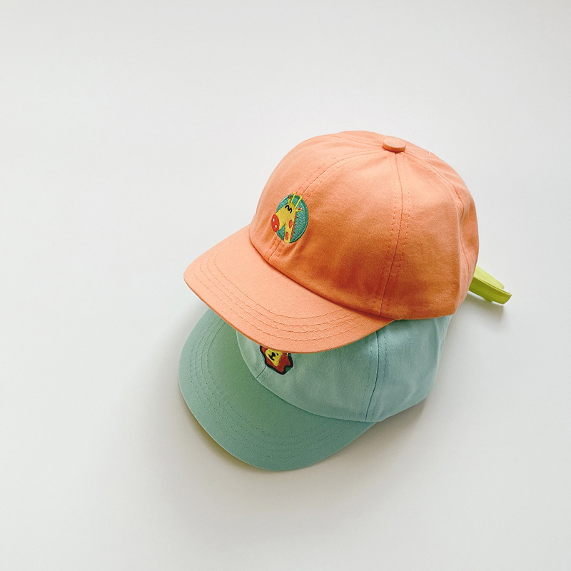 Topi Bisbol Bayi Gambar Binatang Kartun Pelindung Musim Semi Panas Memuncak Perempuan Lakilaki Matahari Anakanak 220611